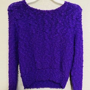 Purple vintage sweater